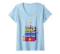 Mujer Cereal Rice Krispies de Kellogg's Love The Snap Crackle & Pop Camiseta Cuello V
