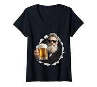 Mujer Cerveza John Brown Camiseta Cuello V