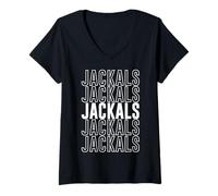 Mujer Chacales Camiseta Cuello V