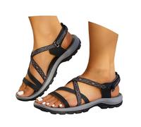 Mujer Chanclas Piscina Deportivas Ortopedicas Ligeras Senderismo Antideslizantes Zapatillas Ajustable Sandalias de Punta Abierta para Casual Sin Cordones Playa Deportivo Comodidad y Facilidad