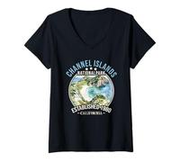 Mujer Channel Islands National Park | California Camiseta Cuello V