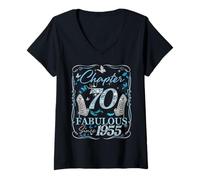 Mujer Chapter 30 Fabulous Birthday for Women Born in 1995 Camiseta Cuello V