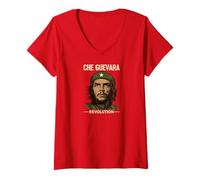 Mujer Che Guevara Camiseta Cuello V