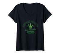 Mujer Cheech & Chong Los Angeles Team 420 Camiseta Cuello V