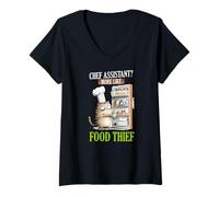 Mujer Chef? More Like Servant Camiseta Cuello V
