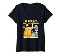 Mujer Chef? More Like Servant Camiseta Cuello V