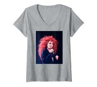 Mujer Cher Love Hurts Tour Está En Su Beso 1992 Camiseta Cuello V