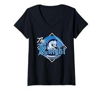 Mujer Chess Piece The Knight - Disfraz Divertido de Halloween a Juego Camiseta Cuello V