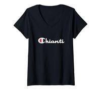 Mujer Chianti Camiseta Cuello V