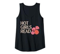 Mujer Chicas Calientes Leer Amante de los Libros Leyendo Mujeres esté Camiseta sin Mangas