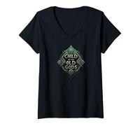 Mujer Child Of The Old Gods Mystic Fantasy Design Camiseta Cuello V