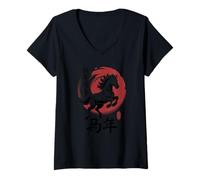 Mujer Chinese New Year 2026 | Year of The Horse Lunar New Year Camiseta Cuello V