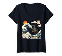 Mujer Cho KU Rei Symbol, Reiki, Power, Protection, Aura Flow Camiseta Cuello V