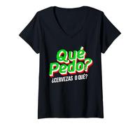 Mujer Cholo, Chicano, Mexican Slang, Cultura Latin Mexa, Heritage Camiseta Cuello V