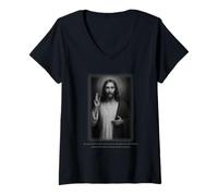Mujer Christian Bible Verse - Jesus Died For Me Camiseta Cuello V