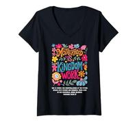 Mujer Christian Mom - La maternidad es trabajo del reino - Día de la Madre Camiseta Cuello V