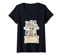 Mujer Christian Parenting Is My Ministry Día de la Madre Mamá Mamá Mamá Camiseta Cuello V