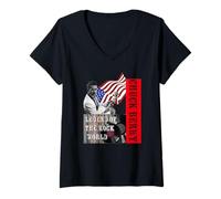 Mujer Chuck Berry_001 Camiseta Cuello V