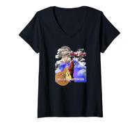 Mujer Chuck Berry_002 Camiseta Cuello V