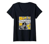 Mujer Chuck Berry_003 Camiseta Cuello V