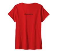 Mujer Cincuenta y tantos Camiseta Cuello V