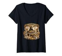 Mujer Ciro el Grande, Kourosh e Kabir, Antigua Persia Camiseta Cuello V