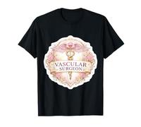 Mujer Cirujano Vascular Caduceo Insignia Cirugía Cirugía MD Quirúrgica Camiseta