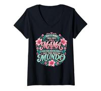 Mujer Cita de para Nuestra Familia Eres Todo Mama | Graphic Mundo Camiseta Cuello V