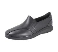 Mujer Clarks Artesanal Elegante Cuero Punta Cuadrada Zapatos sin Cierres: Lynell