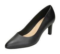 Mujer Clarks Calla Rosa con Textura Zapatos de Salón