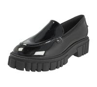 Mujer Clarks Cuero/Charol Suela Gruesa Mocasines Planos Zapato - Página