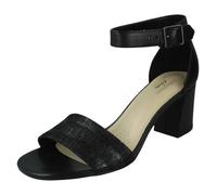 Mujer Clarks de Tacón Sandalias Tira en Tobillo Jocelynne Cam