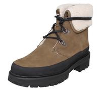 Mujer Clarks Forro Cálido Clásico Botas Estilo Motero - Orianna Vuelta