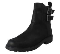 Mujer Clarks Hebilla Detallado con Cremallera Botines de Piel - Orinoco2 Bay