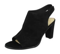 Mujer Clarks Punta Abierta Cierre Adhesivo Tacones Kaylin85 Cabestrillo