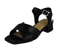 Mujer - Clarks Punta Cuadrada Sandalias - Serina 35 Cruzado