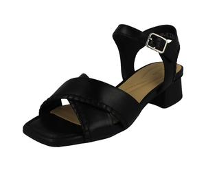 Mujer Clarks Punta Cuadrada Sandalias' Serina 35 Cruzado'