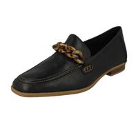 Mujer Clarks Suave Leather Punta Cuadrada Mocasín Estilo Smart Zapatos Sarafyna