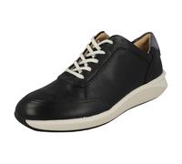 Mujer Clarks Un Rio Mix Elegante Cordones con Tacón Zapatillas