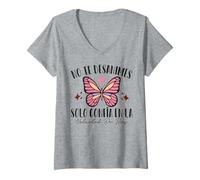 Mujer Classic Verses & Trust in God Peace, Love, and Hope Spiritua Camiseta Cuello V