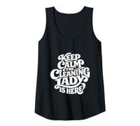 Mujer Cleaning Lady is Here - Funny Housekeeping Camiseta sin Mangas