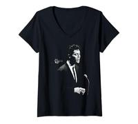 Mujer Cliff Richard: En Vivo con Las Sombras: Royal Command 1962 Camiseta Cuello V