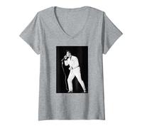 Mujer Cliff Richard The Shadows 1960 Tour por Favor no se burlen Camiseta Cuello V
