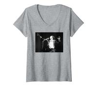 Mujer Cliff Richard Wired para Sound World Tour Daddy'S Home Camiseta Cuello V