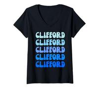 Mujer Clifford Camiseta Cuello V
