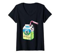 Mujer Cloro Lovin 'Lo Que Estoy probando Veneno Camiseta Cuello V