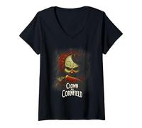 Mujer Clown in a Cornfield Frendo in The Field Camiseta Cuello V