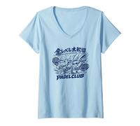 Mujer Club De Pádel para Todos Los Niveles - Pádel Al Estilo Anime Camiseta Cuello V
