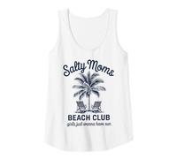 Mujer Club de Playa de mamá Salada Camiseta sin Mangas