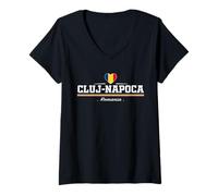 Mujer Cluj Napoca Romania Camiseta Cuello V